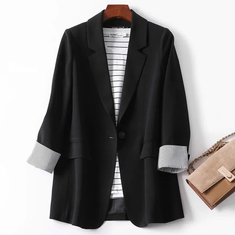 Bella - Schicker Patchwork-Blazer für die moderne Frau