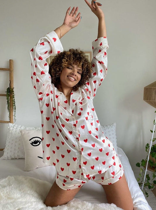 Zaira - Luxus-Pyjamas aus Satin für Damen für ultimativen Komfort