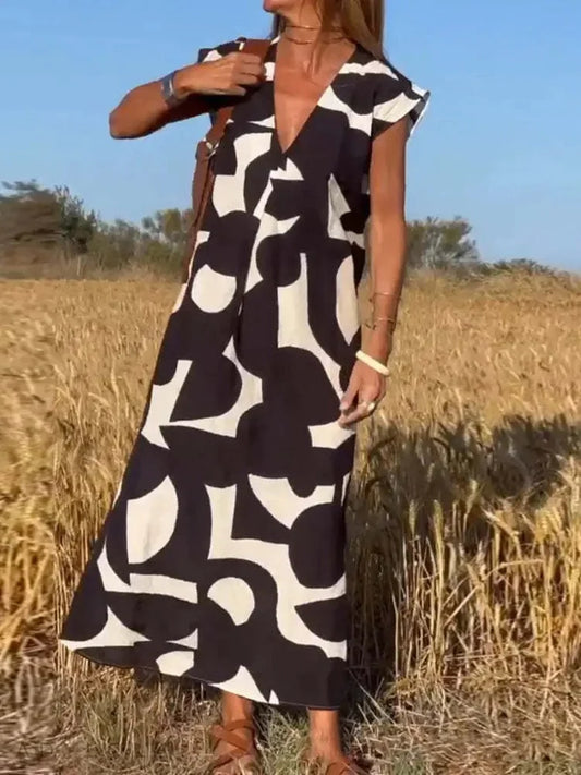 V-Neck Summer Dress