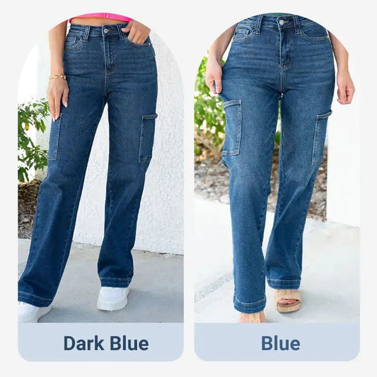 High Waist Stretch Jeans für Damen