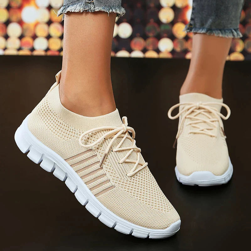 Celia - Stilvolle orthopädische Mesh-Schuhe für Frauen