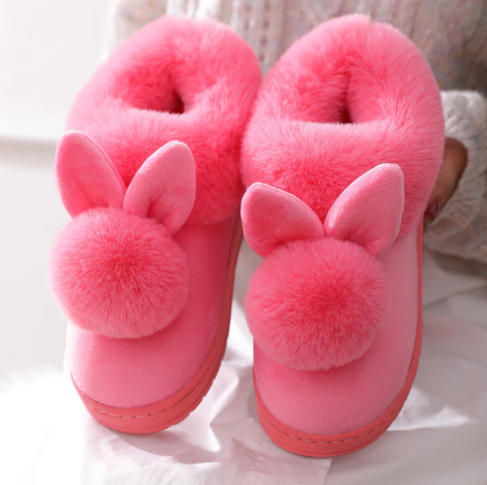 Mia - Trendige Damen-Bunny-Slipper für einen luxuriösen Look