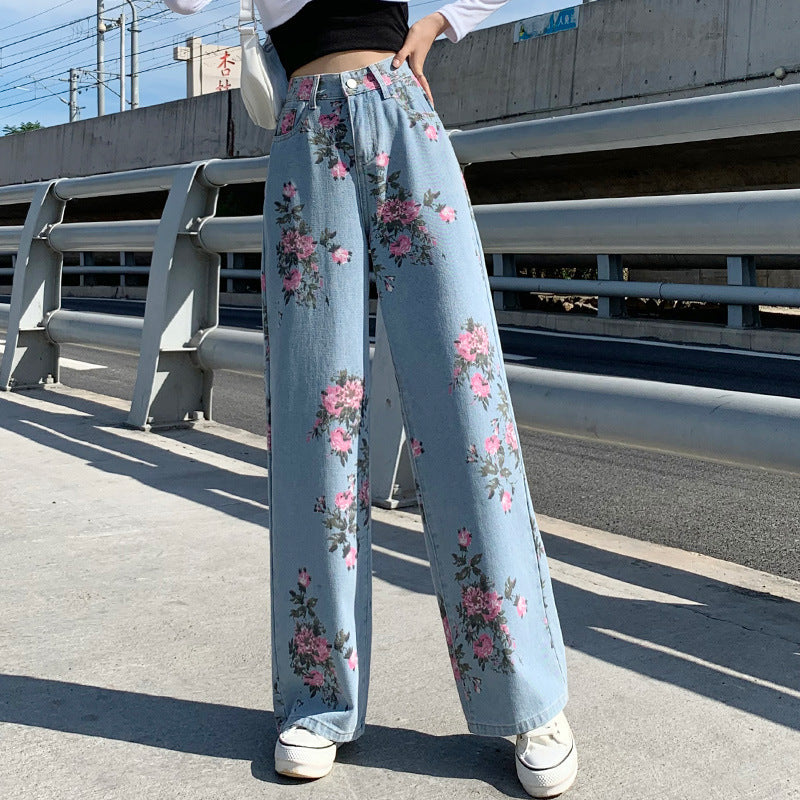 Emma | Hochgeschlossene Hose, süß und frech, weites Bein