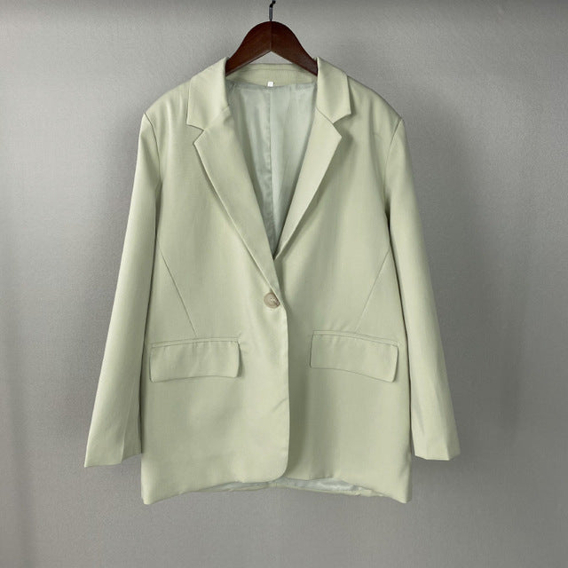 Blume | Frauen Frühling Mode Anzug Jacke