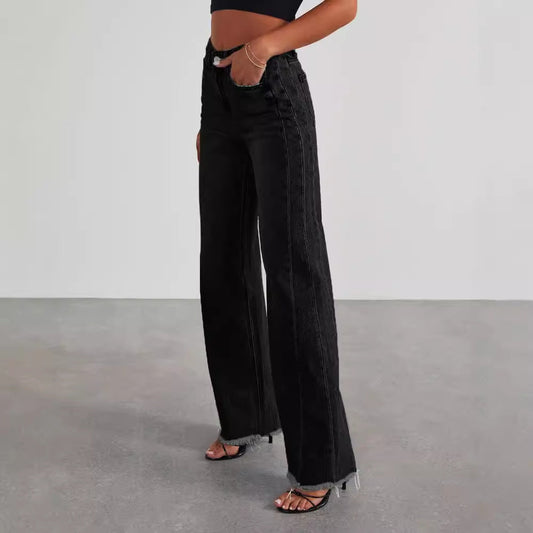 Carolina | Modische Jeans mit hoher Taille, Taschen und einer bequemen, engen Passform.