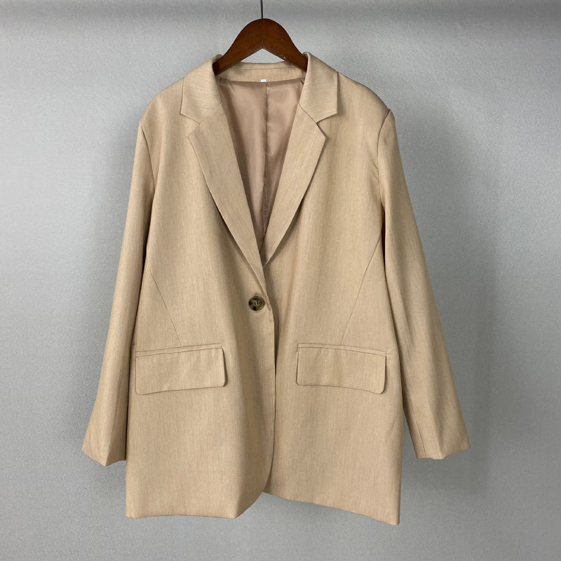 Blume | Frauen Frühling Mode Anzug Jacke