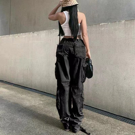 Constanza | Hip-Hop Streetstyle Cargohose mit niedrigem Bund
