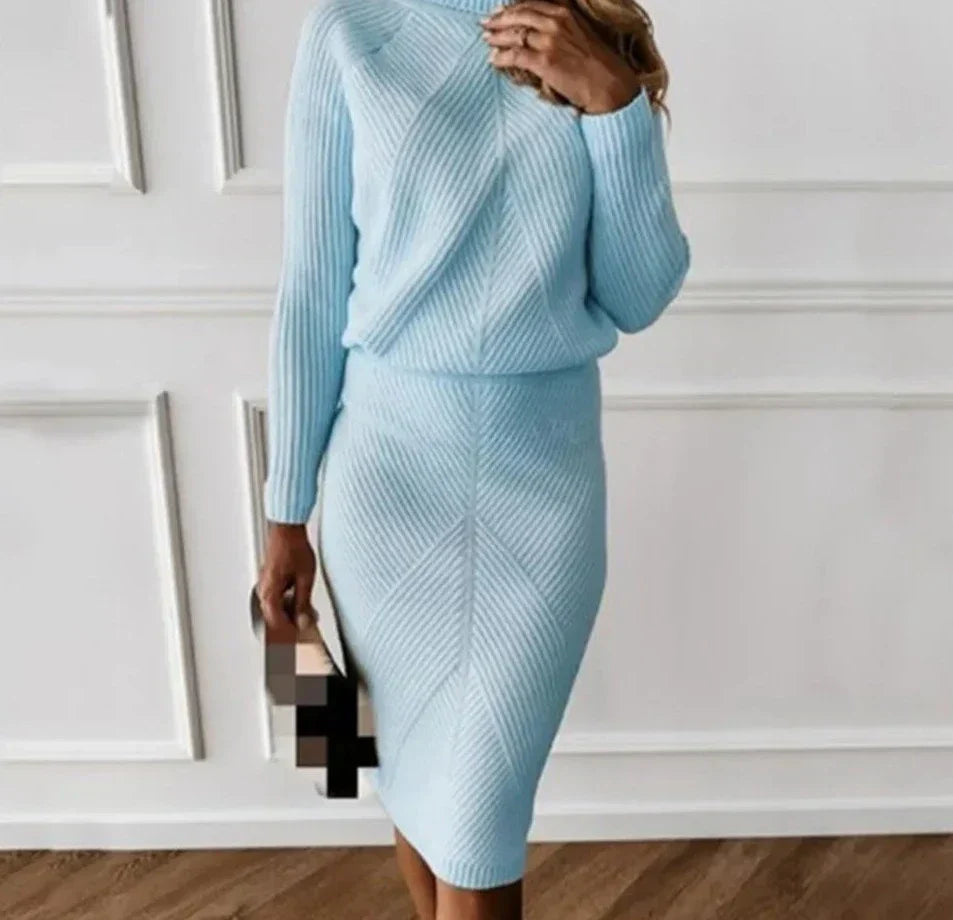 Kiana - Modisches zweiteiliges Strickset für Damen