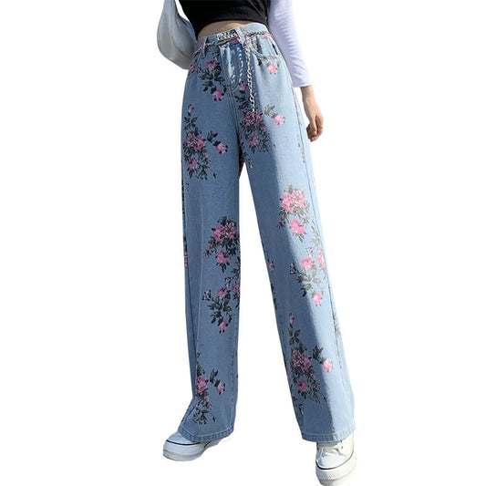 Emma | Hochgeschlossene Hose, süß und frech, weites Bein