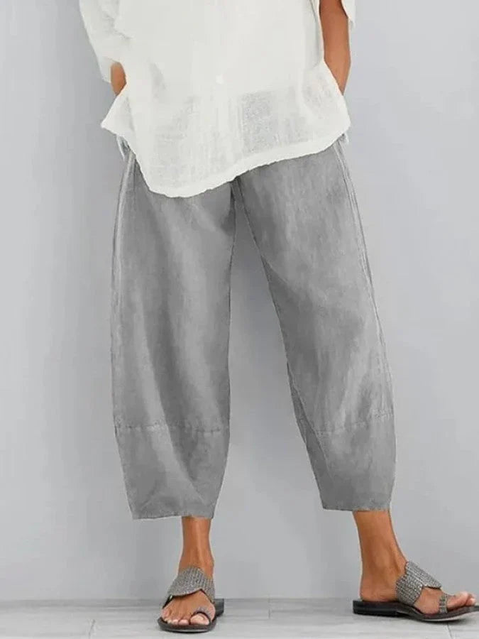 Marta | Freizeithose aus Leinen für Frauen