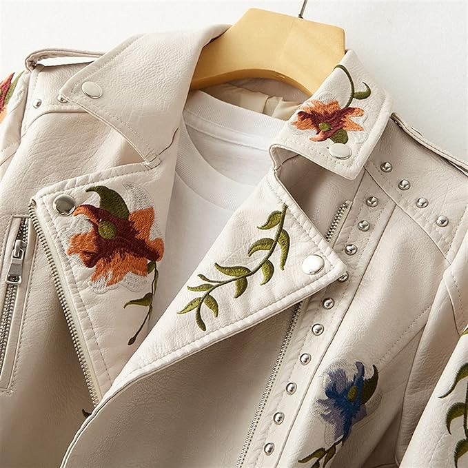 Ivy - Stylische und bequeme Kunstlederjacke für Frauen