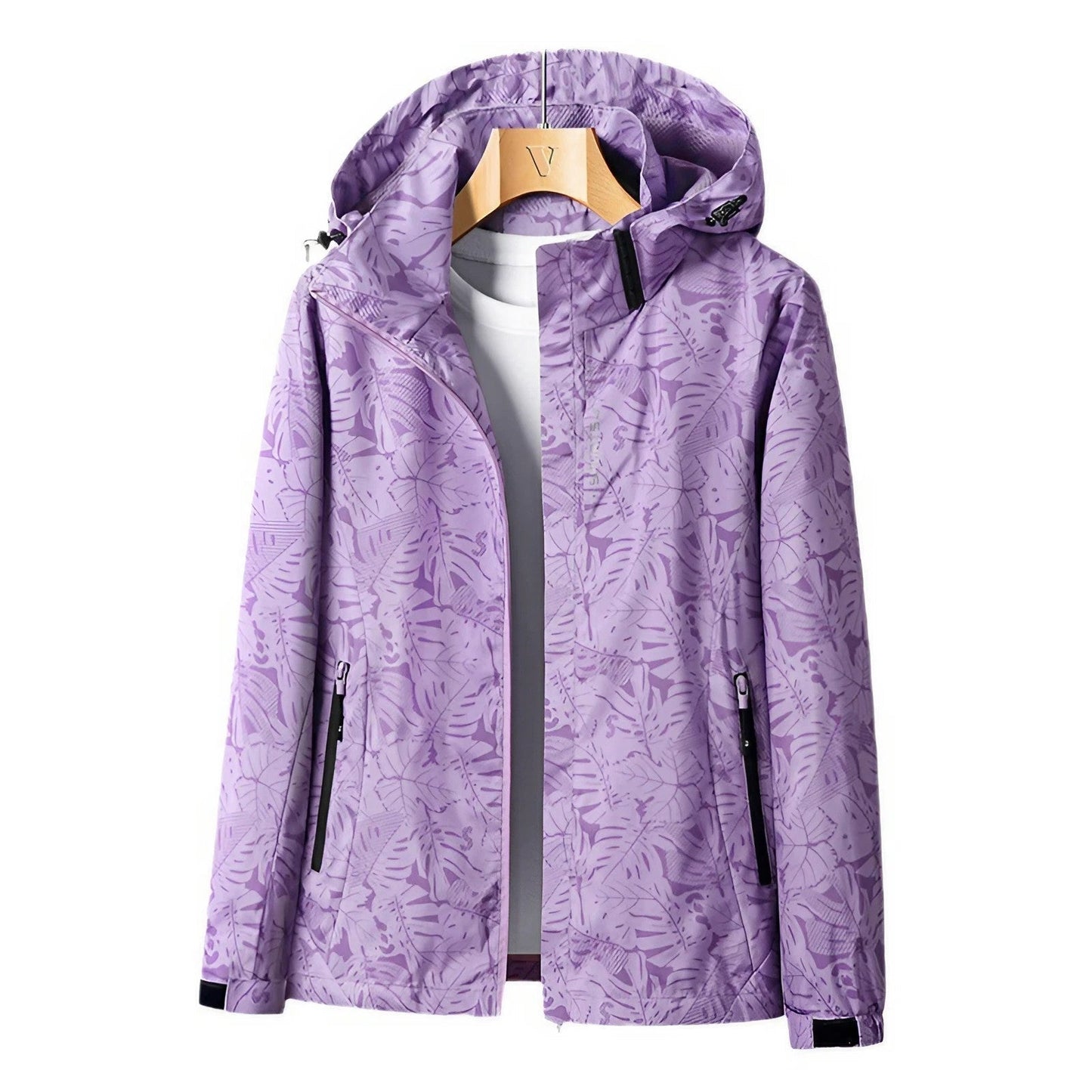 Outdoor Jacke mit Kapuze – Leichte Übergangsjacke für Freizeit und Outdoor