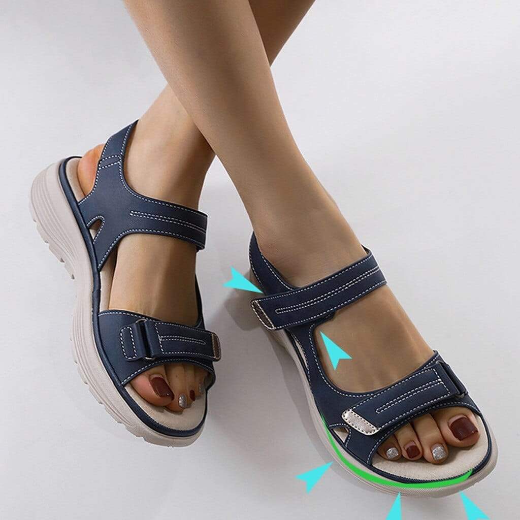 Nathalie - Luxuriöse orthopädische Sommersandalen für Damen mit optimalem Komfort