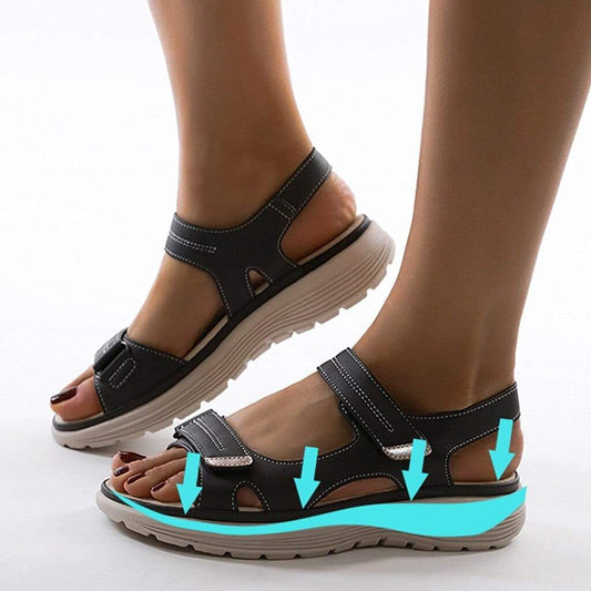 Nathalie - Luxuriöse orthopädische Sommersandalen für Damen mit optimalem Komfort